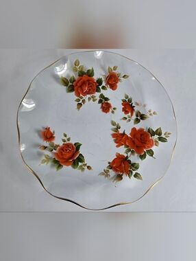 Chance Glass Glassware Vintage Plate